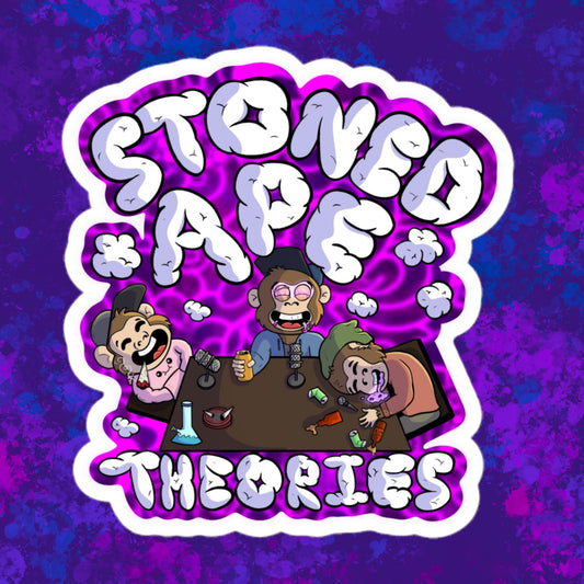 Stoned Ape Theories Podcast Sticker