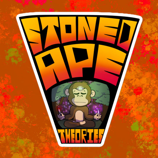 Stoned Ape Theories Meditation Sticker