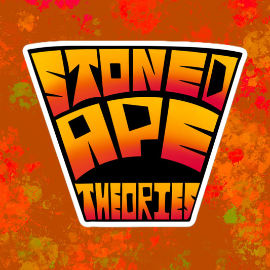 Stoned Ape Theories Trapezoid Sticker