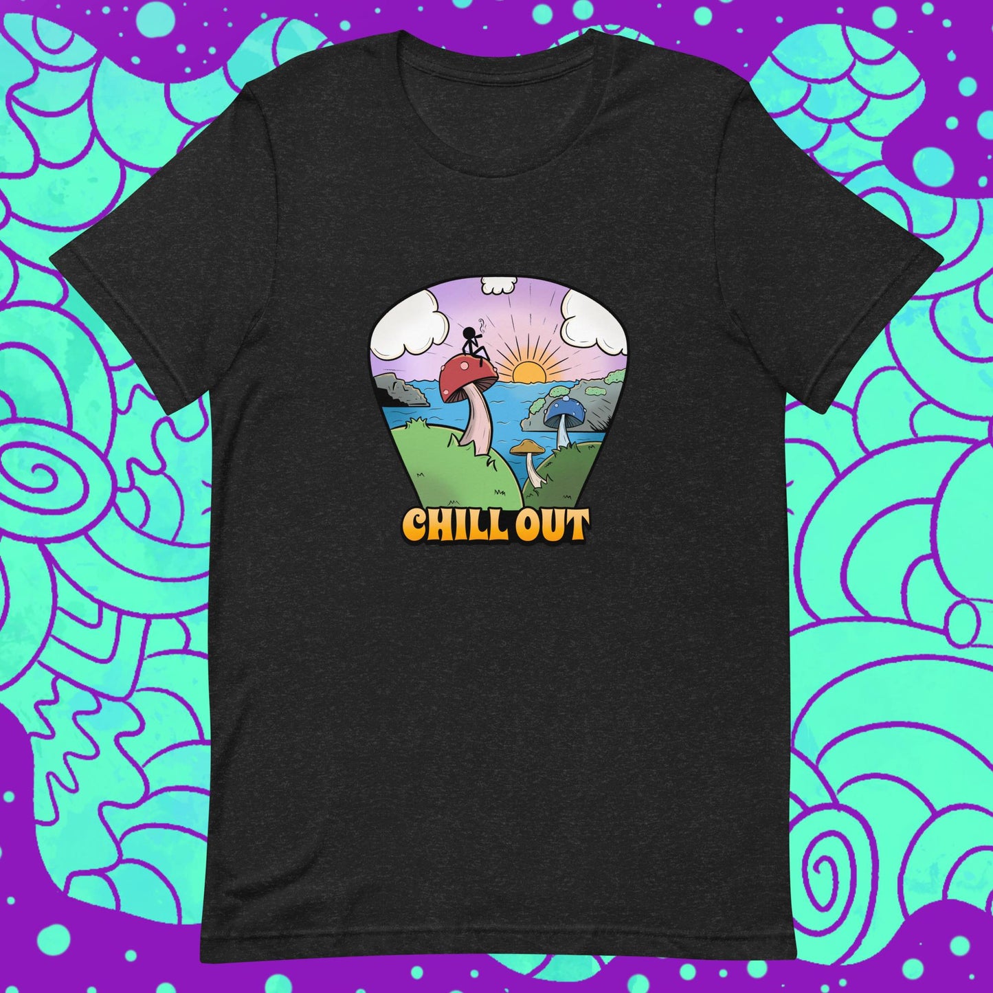 Chill Out Mushroom T-Shirt