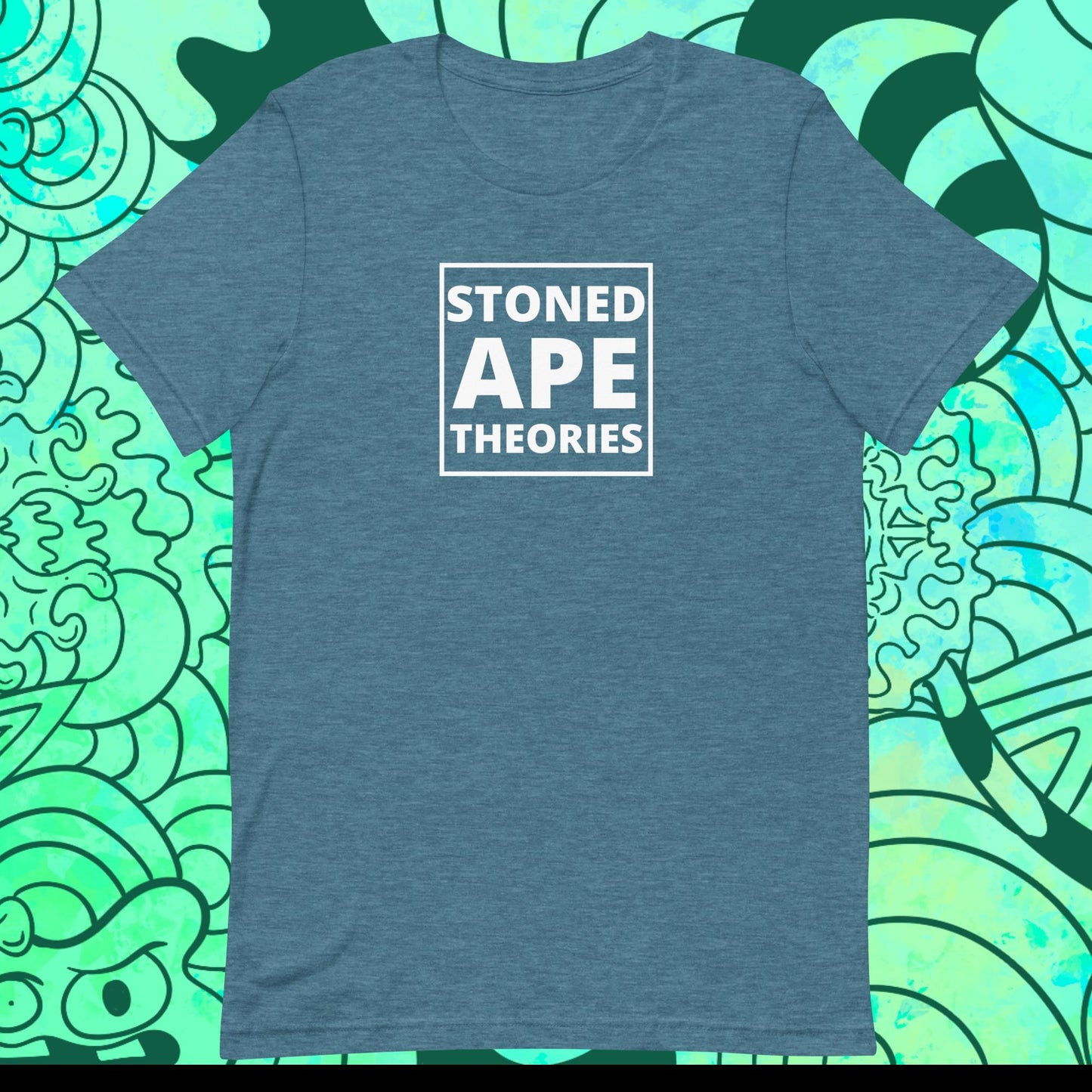 Basic Stoned Ape Theories Logo Unisex t-shirt