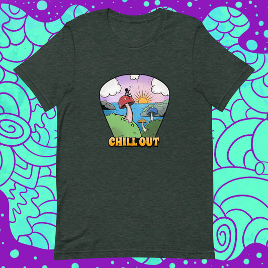 Chill Out Mushroom T-Shirt