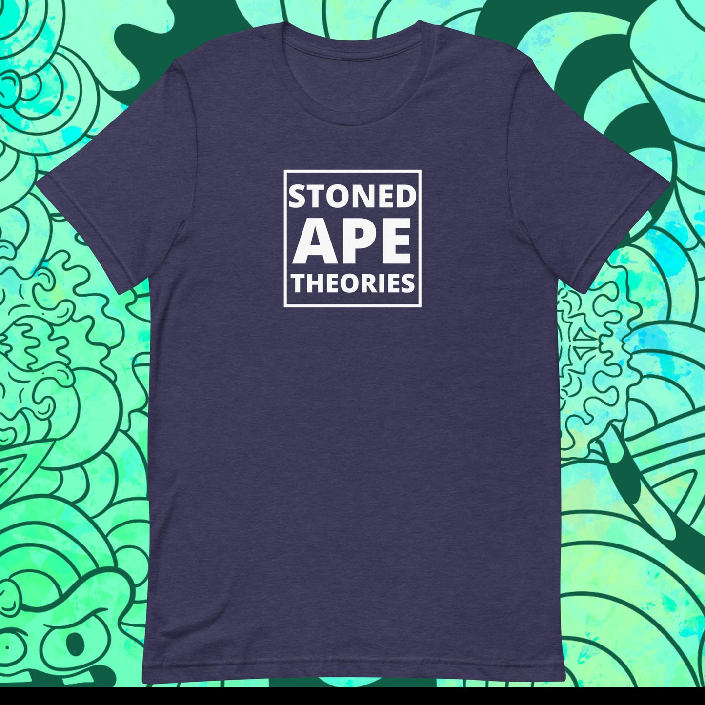 Basic Stoned Ape Theories Logo Unisex t-shirt