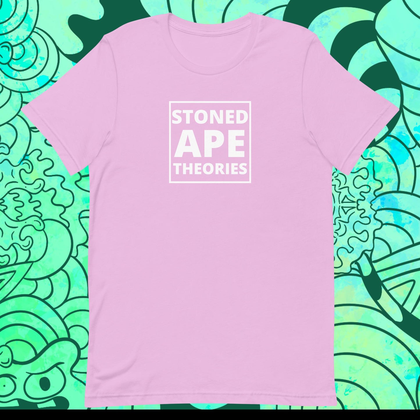 Basic Stoned Ape Theories Logo Unisex t-shirt