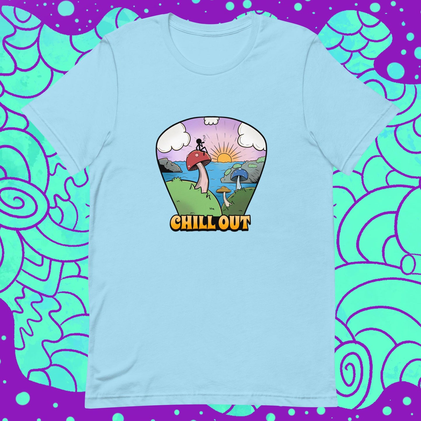 Chill Out Mushroom T-Shirt