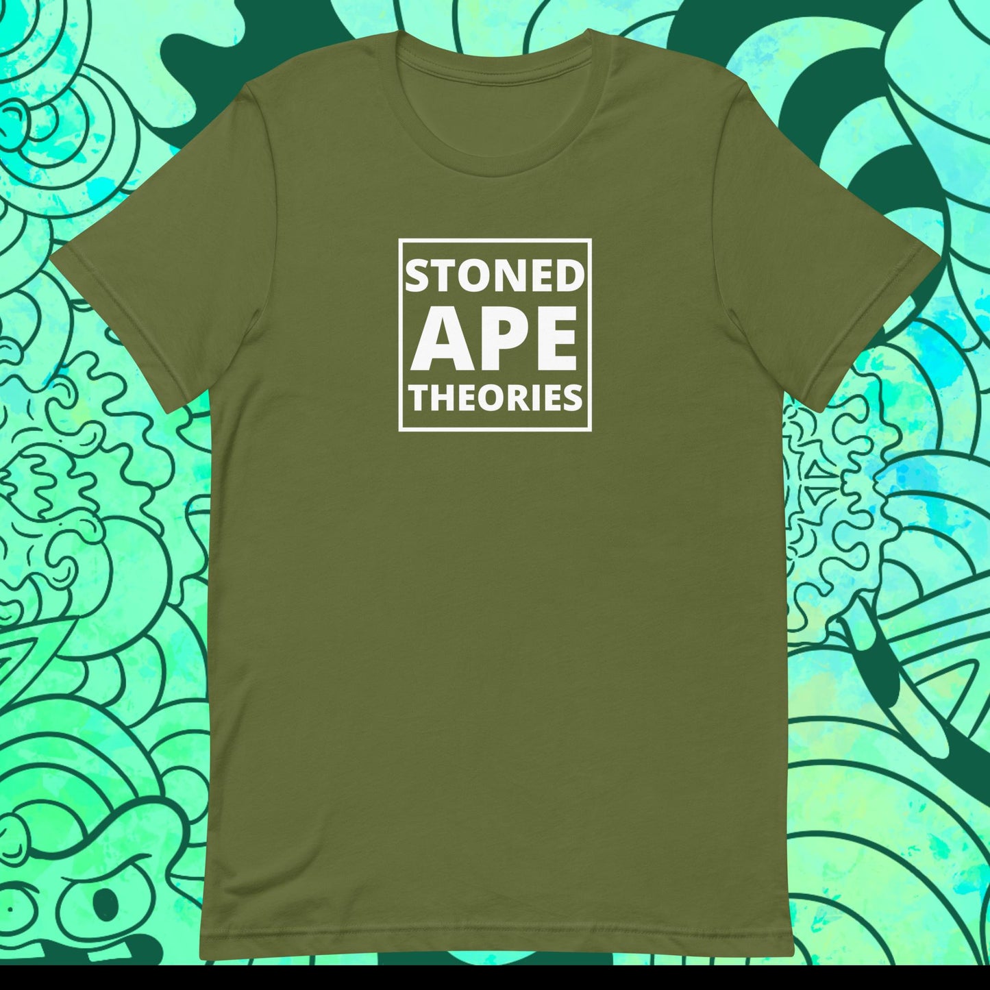 Basic Stoned Ape Theories Logo Unisex t-shirt