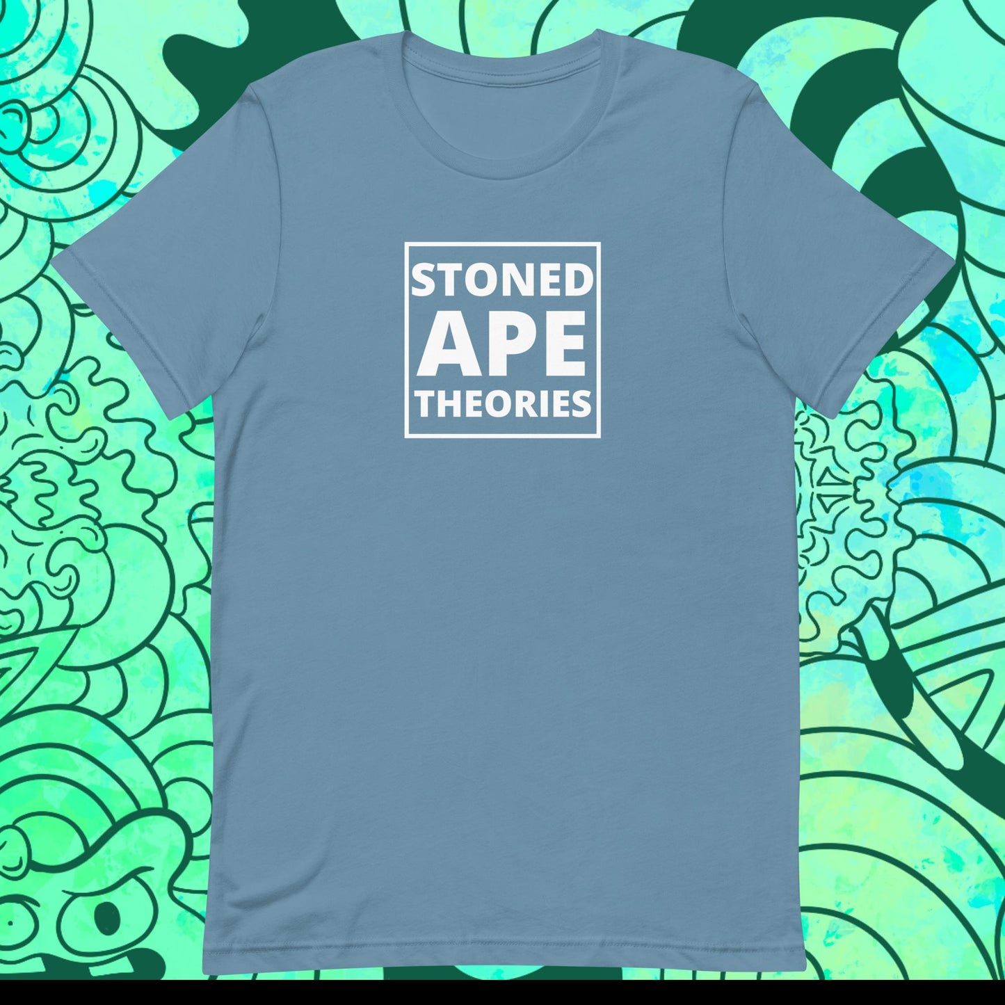 Basic Stoned Ape Theories Logo Unisex t-shirt