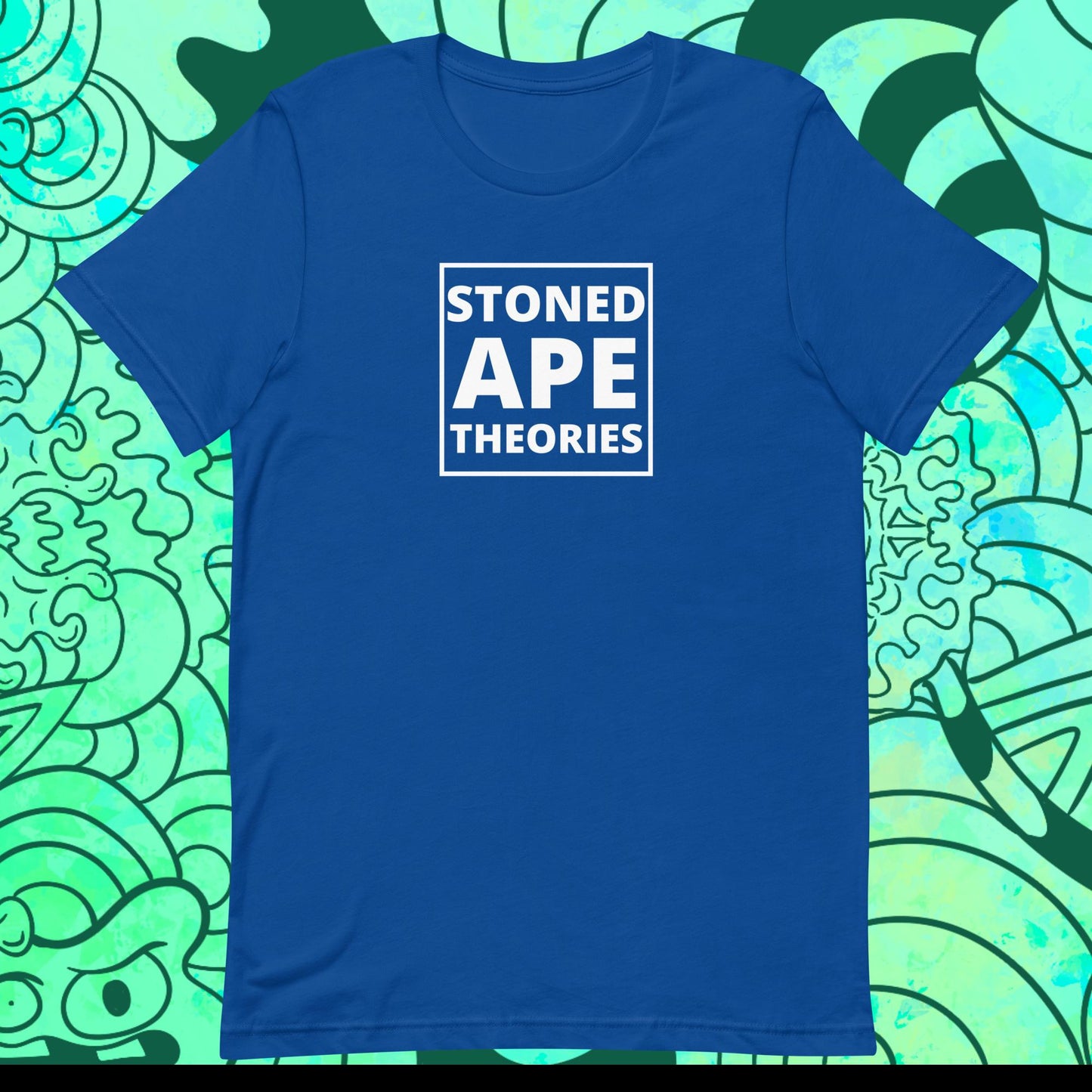 Basic Stoned Ape Theories Logo Unisex t-shirt